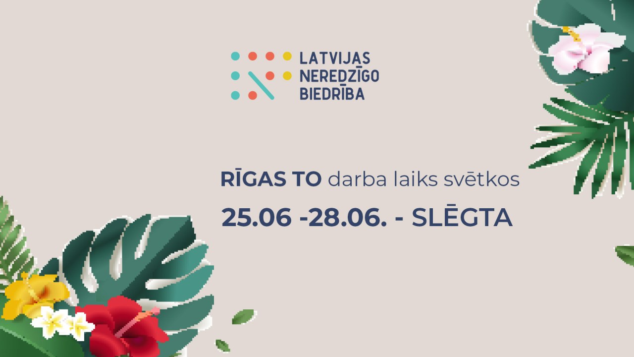 LNB Rīgas TO darba laiks svētkos